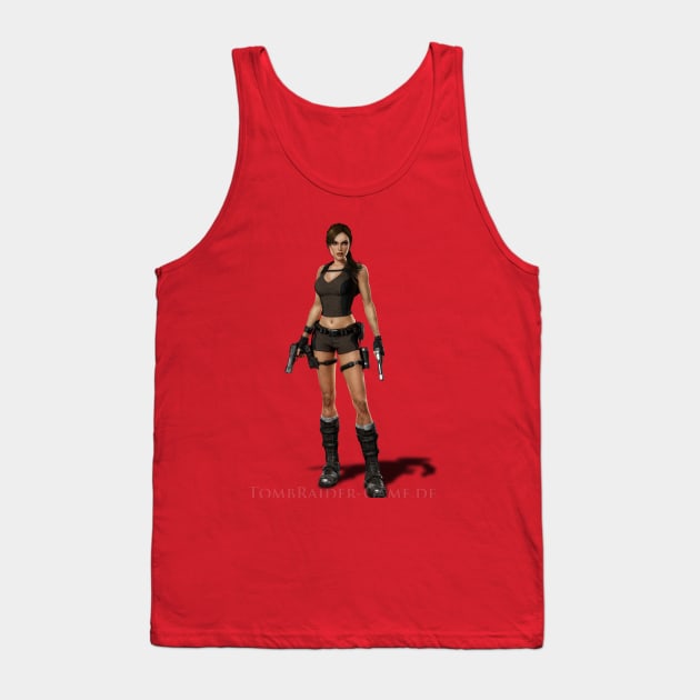 TOMB RIDER Tank Top by Tynna's Store